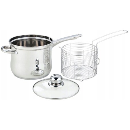 Garnek z koszykiem do smażenia 3.6L 18cm BRUNBESTE