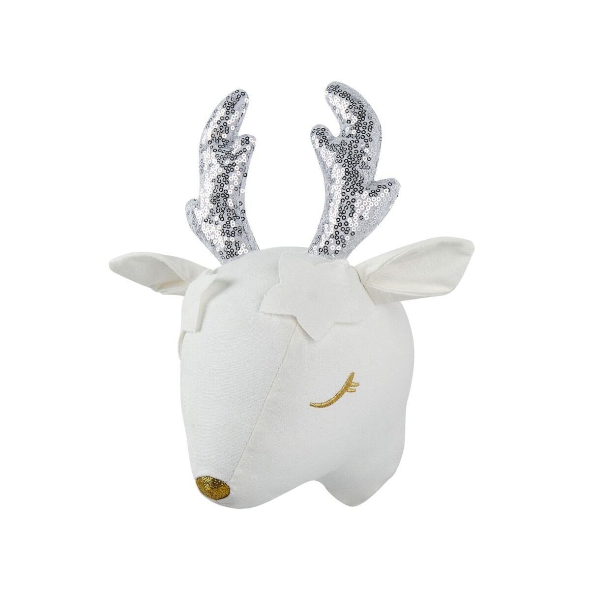 Pluszowa dekoracja ścienna sarenka biała SUZY