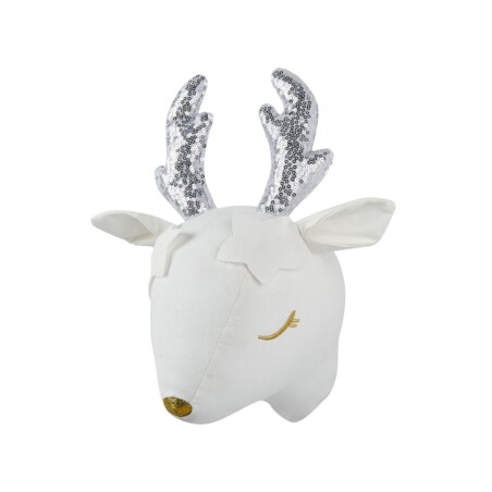 Pluszowa dekoracja ścienna sarenka biała SUZY