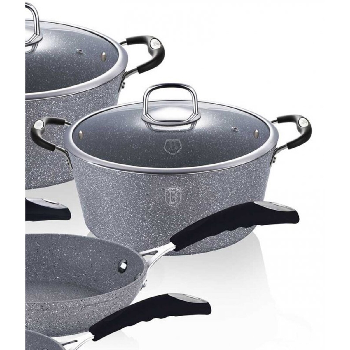 Zestaw Garnków Granitowych Berlinger Haus Stone Touch
