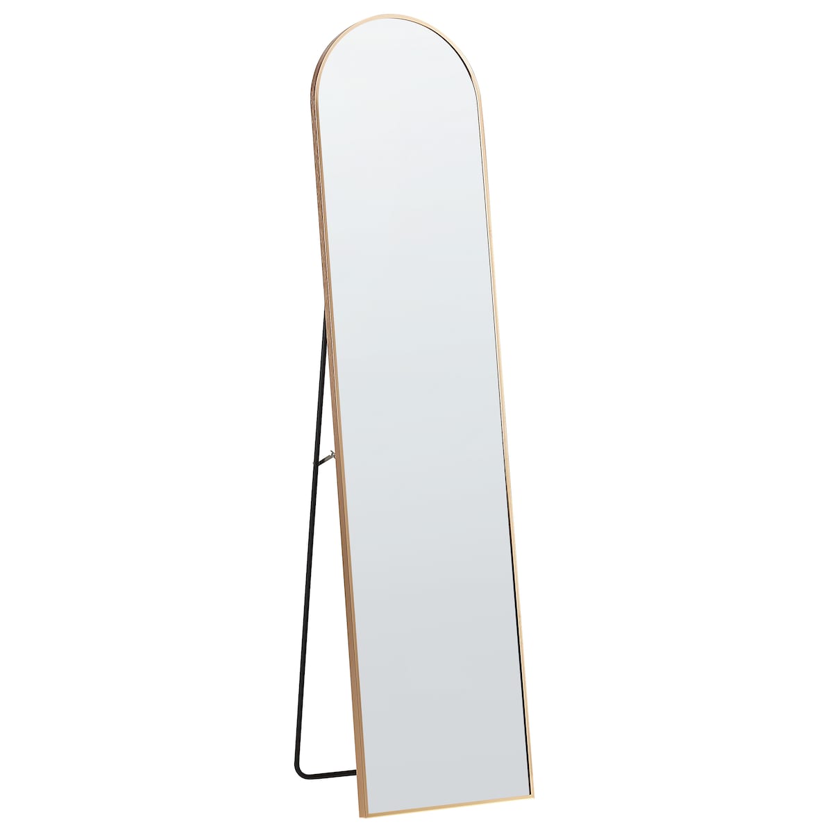 Lustro stojące BAGNOLET 150 cm Metal Złoty
