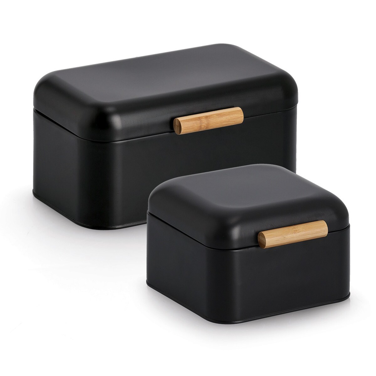 Chlebak metalowy ZELLER, 20 x 20 x 13 cm