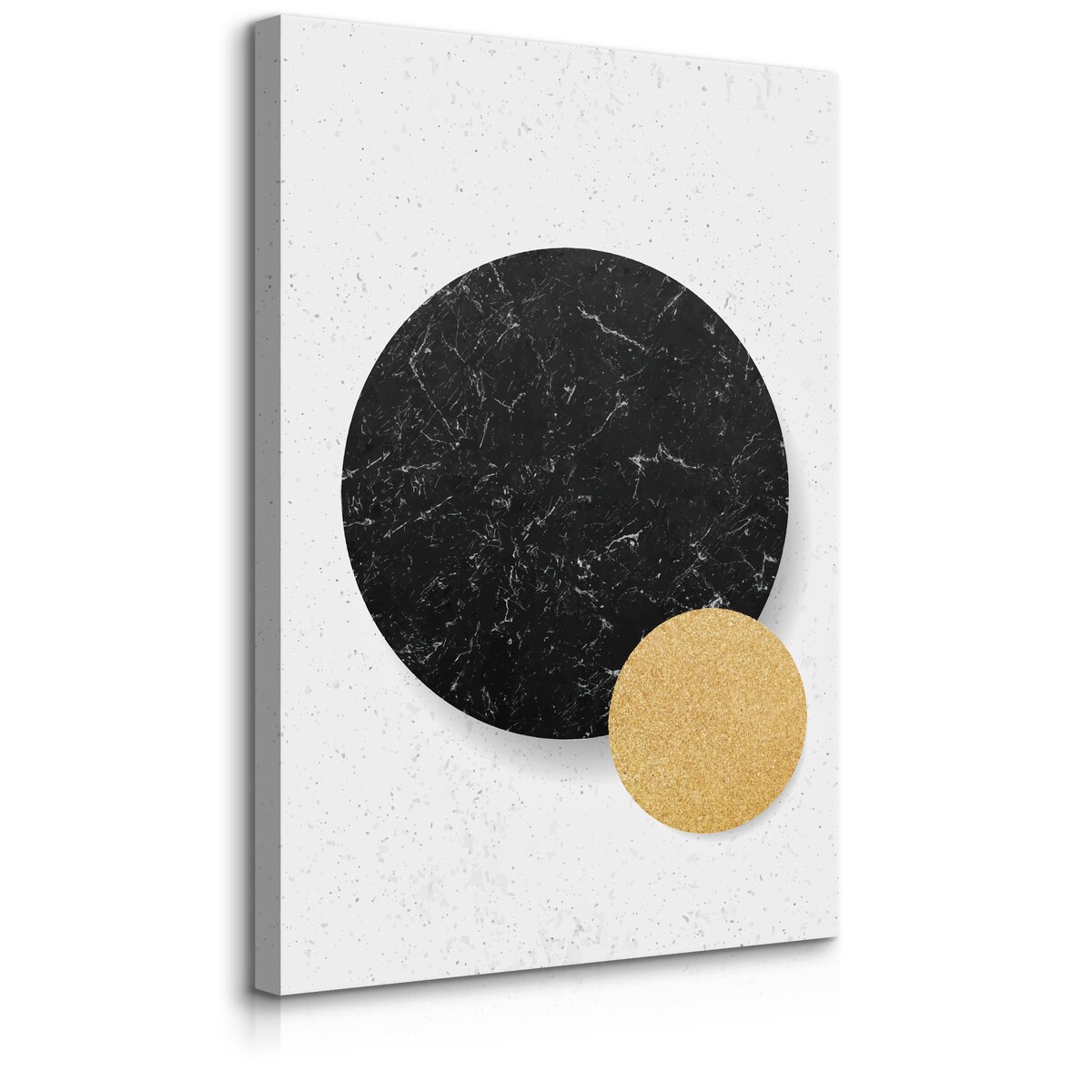 Obraz Marmur Koła Figury Geometryczne Styl Glamour 80x120cm