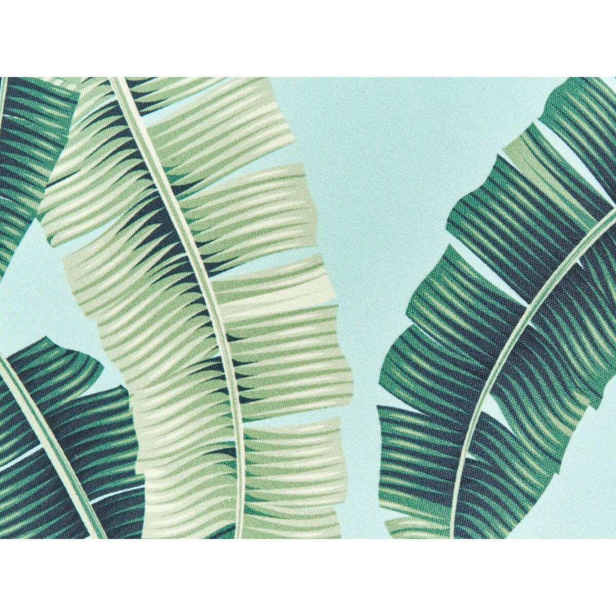 2 poduszki ogrodowe w liście 40 x 60 cm zielone BOISSANO