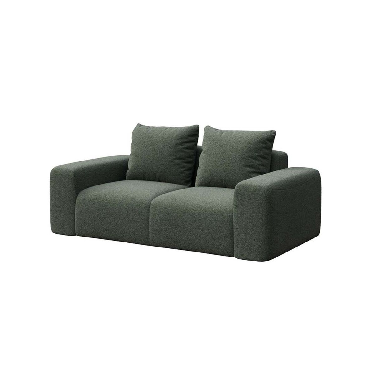 Monce Sofa 2 osobowa ciemnozielona
