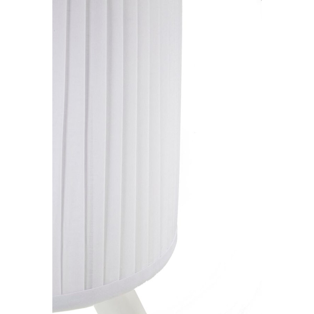 Lampa stołowa Ballet, kolor biały, żywica syntetyczna, żelazo i tkanina, 29 x 25 x 62,5 cm, 1 x E14, max. 40 W, do salonu i sypialni, Mauro Ferretti