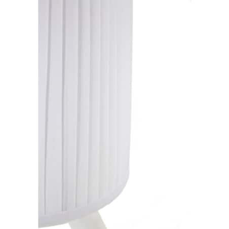 Lampa stołowa Ballet, kolor biały, żywica syntetyczna, żelazo i tkanina, 29 x 25 x 62,5 cm, 1 x E14, max. 40 W, do salonu i sypialni, Mauro Ferretti