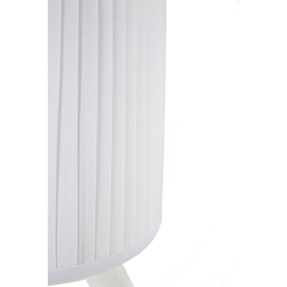 Lampa stołowa Ballet, kolor biały, żywica syntetyczna, żelazo i tkanina, 29 x 25 x 62,5 cm, 1 x E14, max. 40 W, do salonu i sypialni, Mauro Ferretti