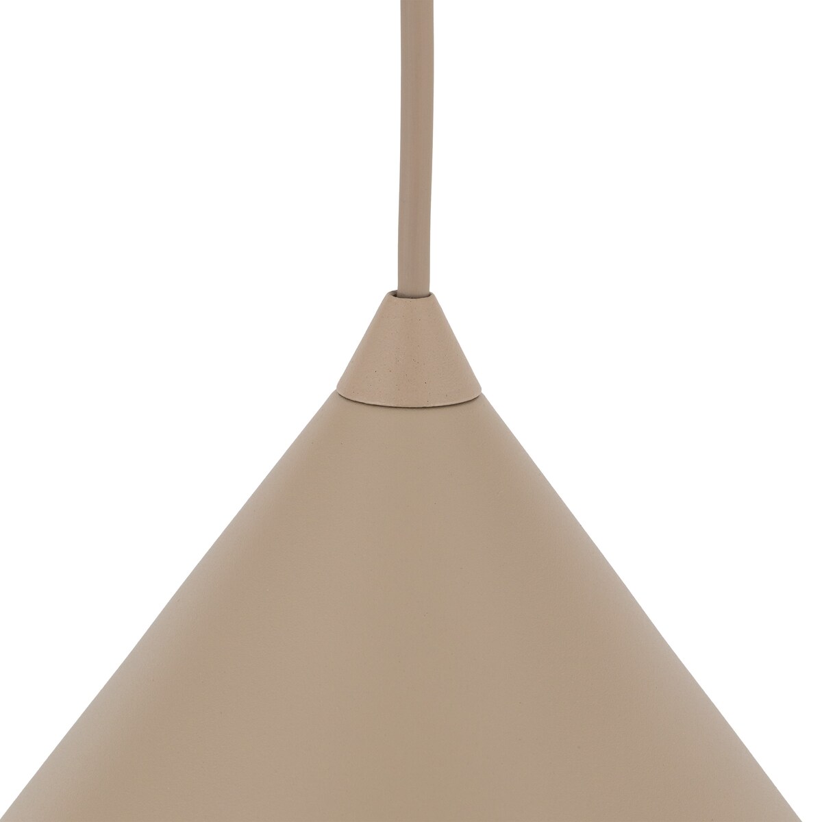 Lampa wisząca TK Lighting CONO SABIA M 10620 beżowa 25 cm E27 regulowana do 160 cm, nowoczesna do salonu i kuchni