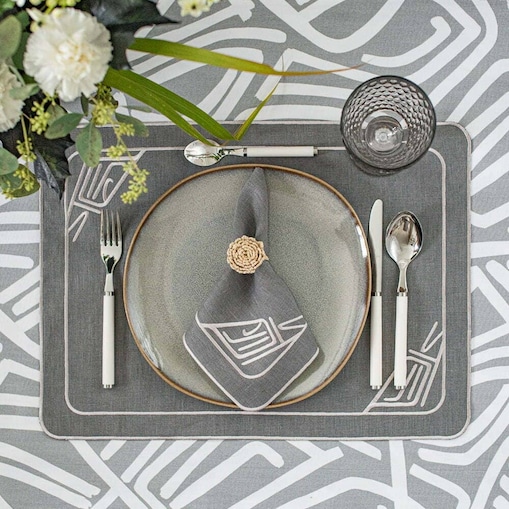 Haftowane podkładki Infinity - 4 sztuki