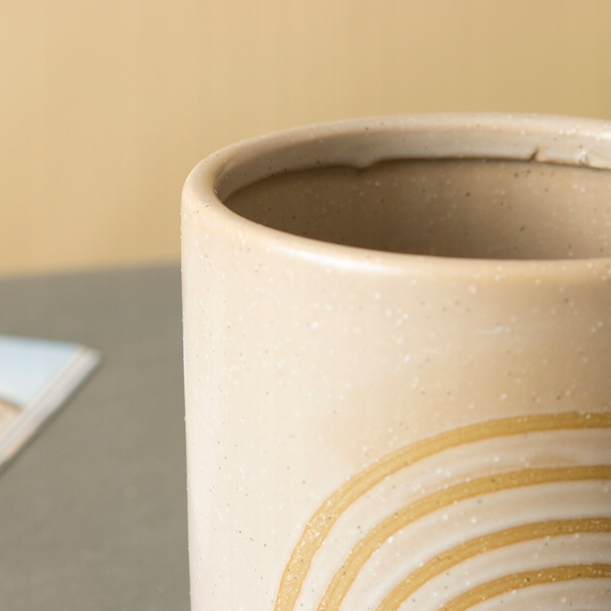 DONICA RAINBOW ceramiczna beżowa śr. 13cm