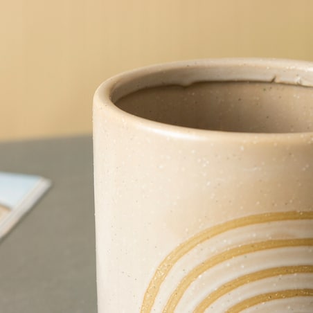 DONICA RAINBOW ceramiczna beżowa śr. 13cm