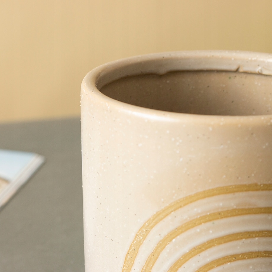 DONICA RAINBOW ceramiczna beżowa śr. 13cm