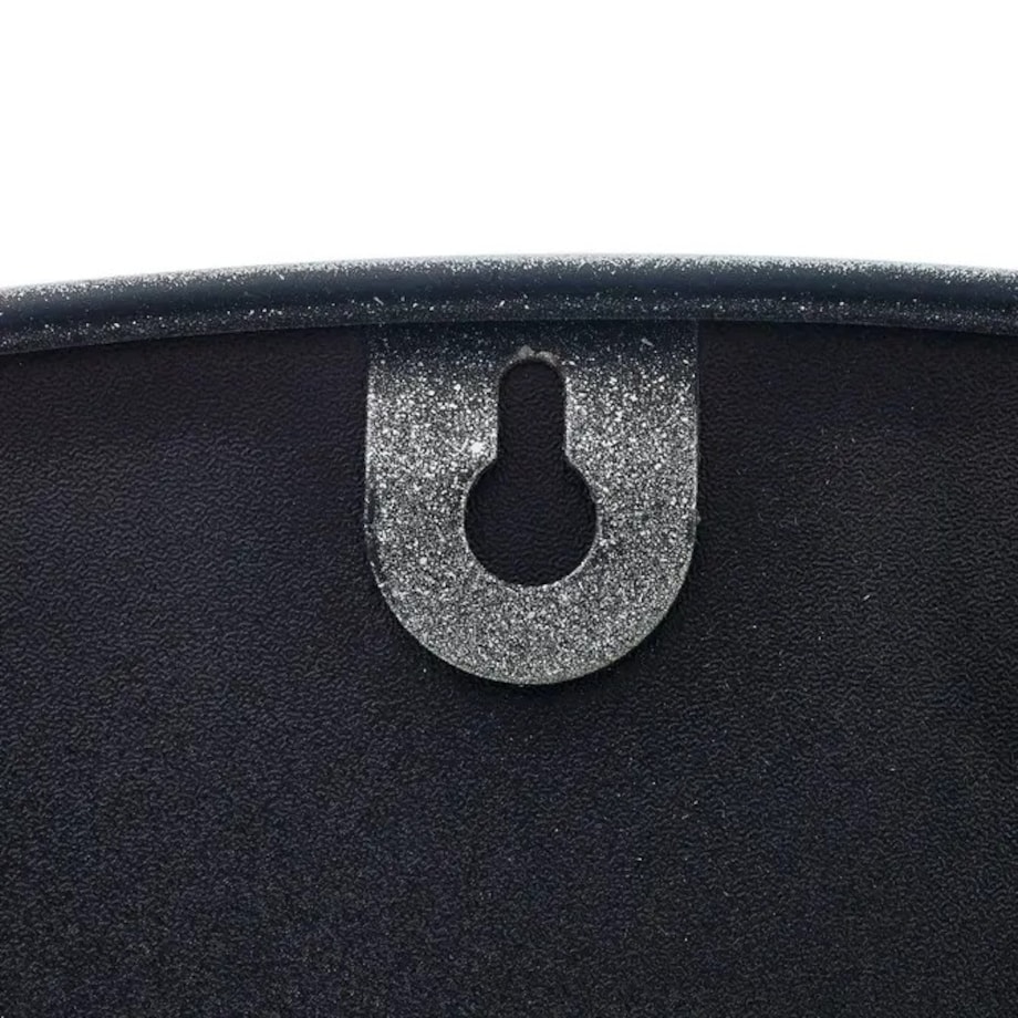 Zegar ścienny, metalowy, zielono-złoty, Michel, 60 cm