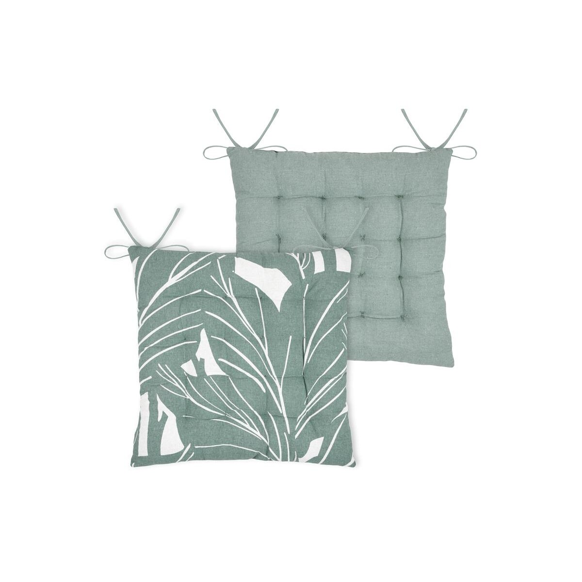 Poduszka na krzesło z wiązaniem, 38 x 38 cm, AKITA