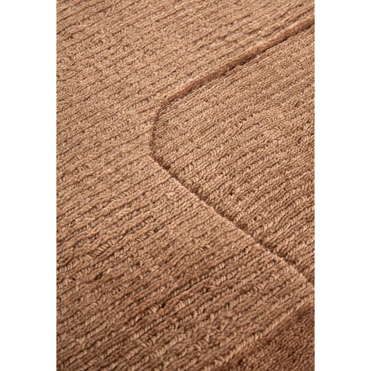 Dywan wełniany do salonu 120x170cm,beżowy tkany ręcznie z efektem 3d