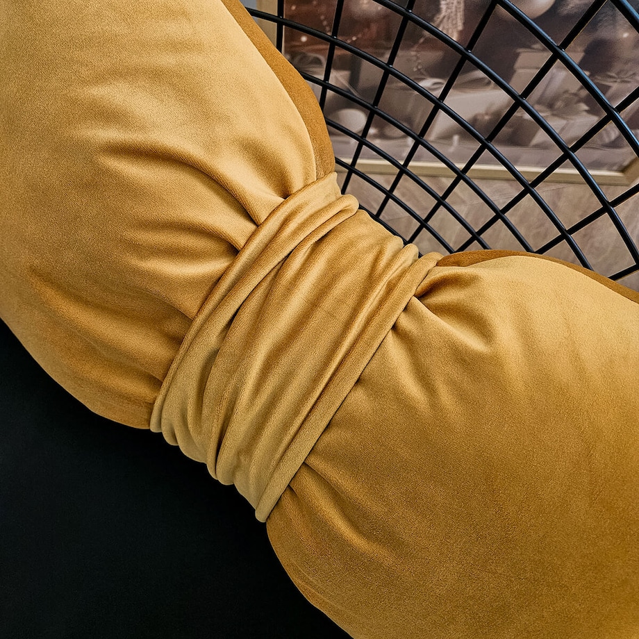 Poduszka XMAS wzór XM46 | Kokarda musztardowa 40 x 60 cm