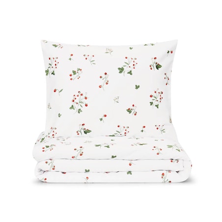 Pościel Poziomki 200 x 200 cm + 70 x 80 cm (2 szt)