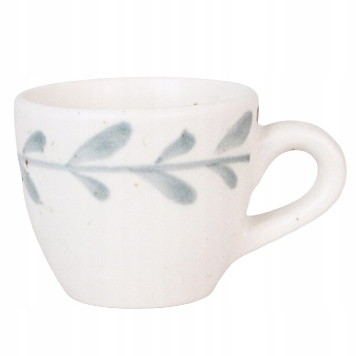KUBEK DO ESPRESSO MAŁY 60ml do kawy ceramiczny biały handmade