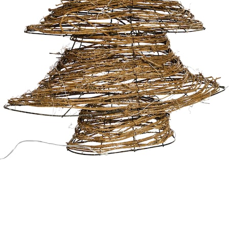 Dekoracja świąteczna LED FURESO 60 cm Choinka Naturalny