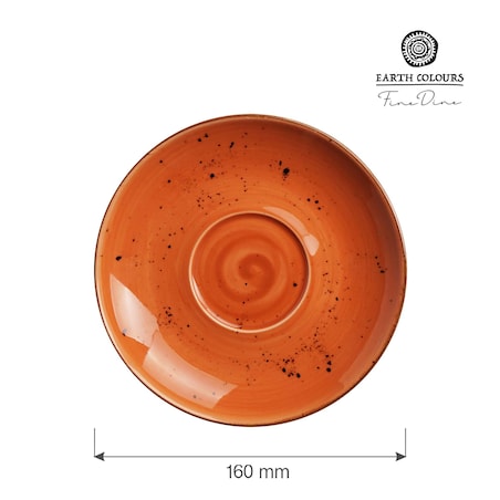 Spodek do cappuccino Dahlia 160 mm