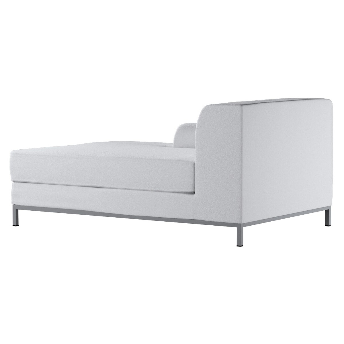 Pokrowiec na szezlong lewostronny Kramfors, biała bukla, Szezlong lewostronny Kramfors, Boucle Teddy