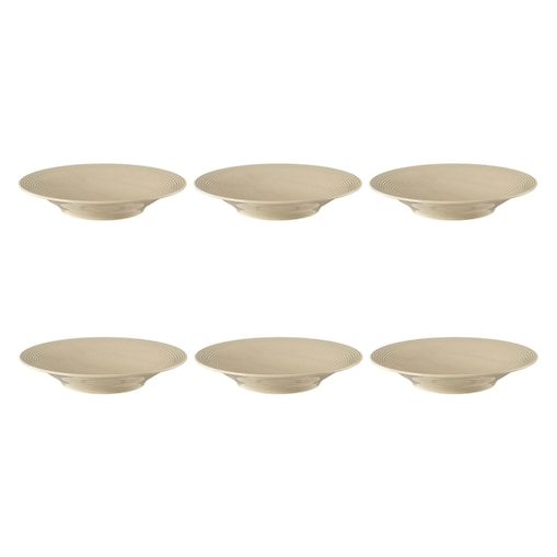 SELTMANN BEAT COLOR GLAZE Zestaw 6 talerzy do zupy 22.5 cm
