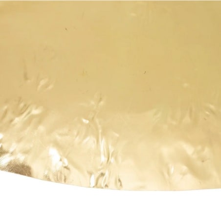 Lampa wisząca młotkowane złoto Loran 80 cm