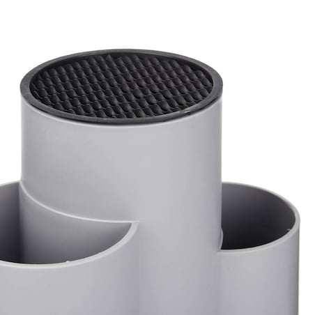 Stojak na noże, plastikowy, 12,5 x 23 x 22 cm