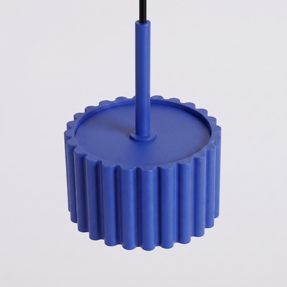Lampa wisząca AURA 1 ultramaryna Gx53
