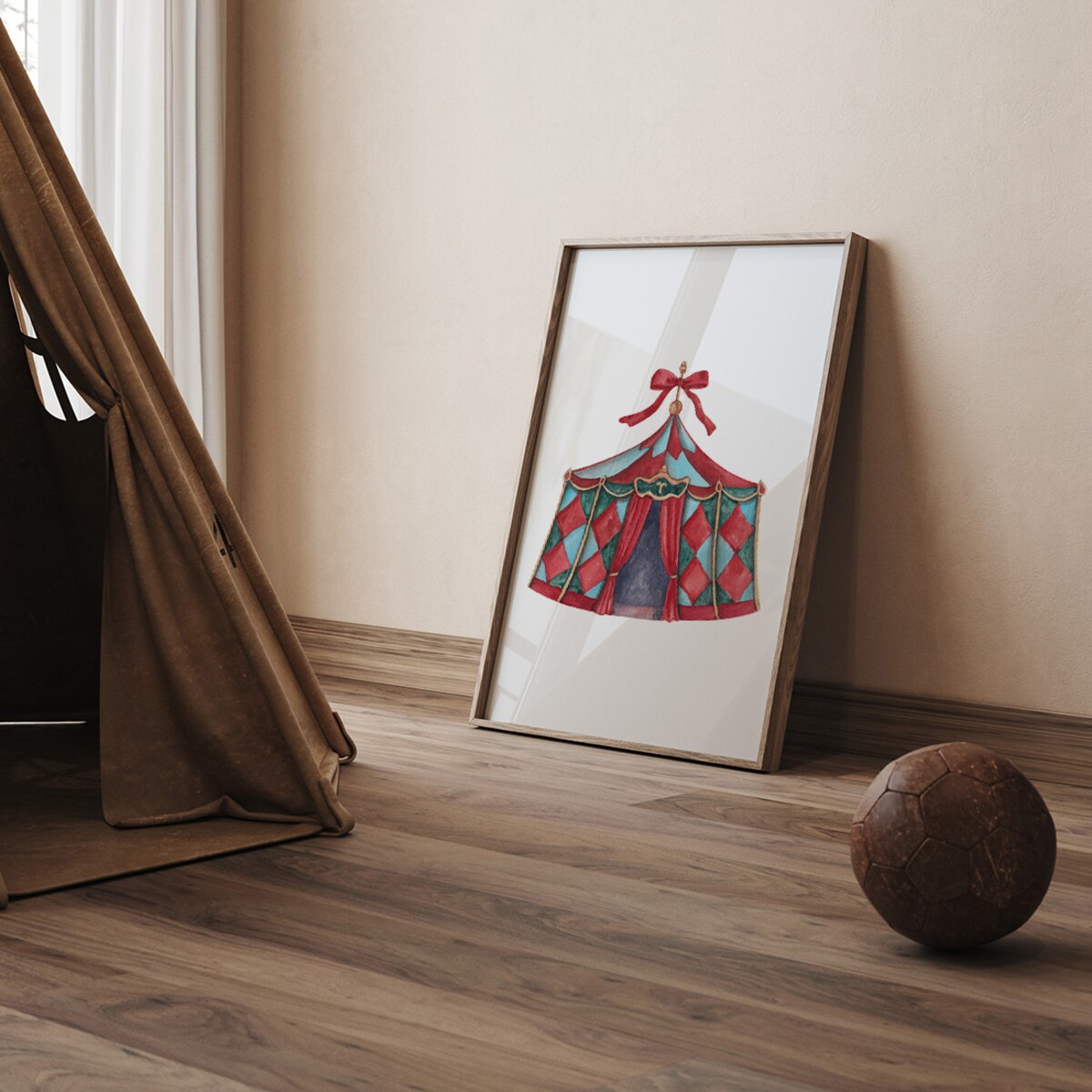 Plakat dla dzieci Cyrk 30x40