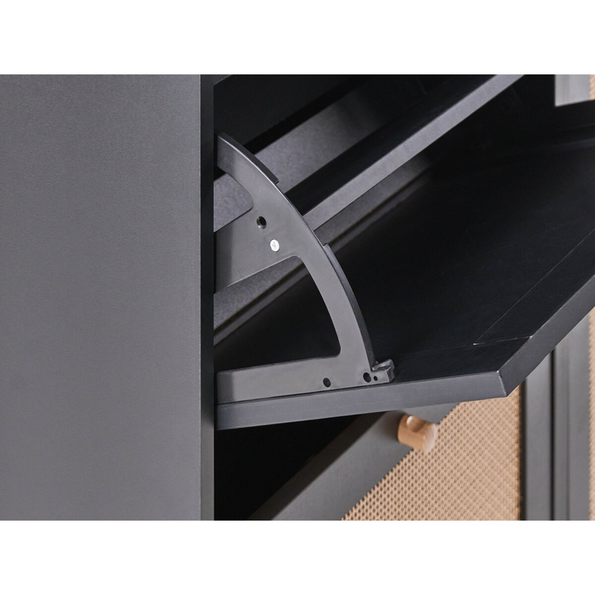 Szafka na buty ARMIDALE Czarny