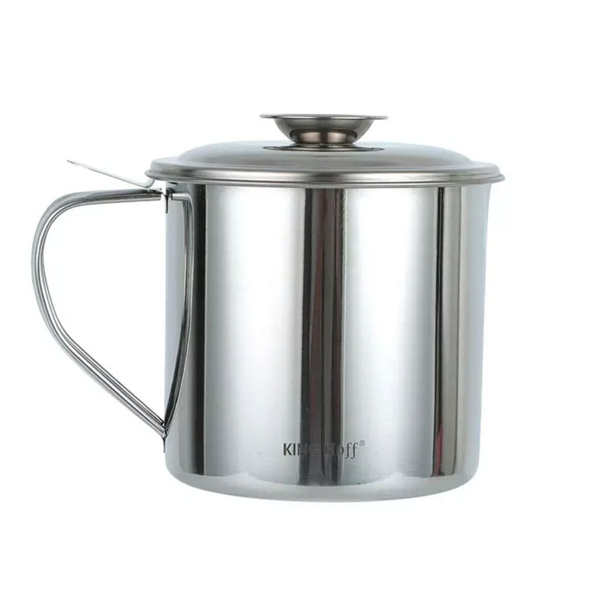 Pojemnik garnek na olej 1.2L z sitkiem filtrującym KINGHOFF