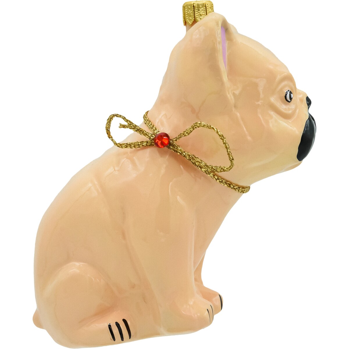 Bombka choinkowa szklana: Buldog