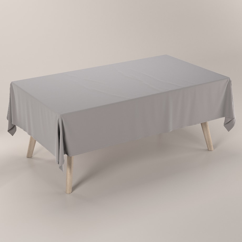 Obrus prostokątny 130 x 160 cm gołębi szary