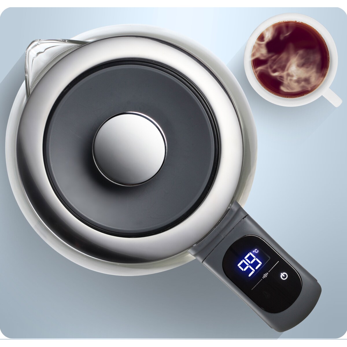 Czajnik elektryczny szklany regulacja temperatury Berdsen