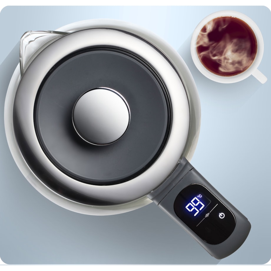 Czajnik elektryczny szklany regulacja temperatury Berdsen