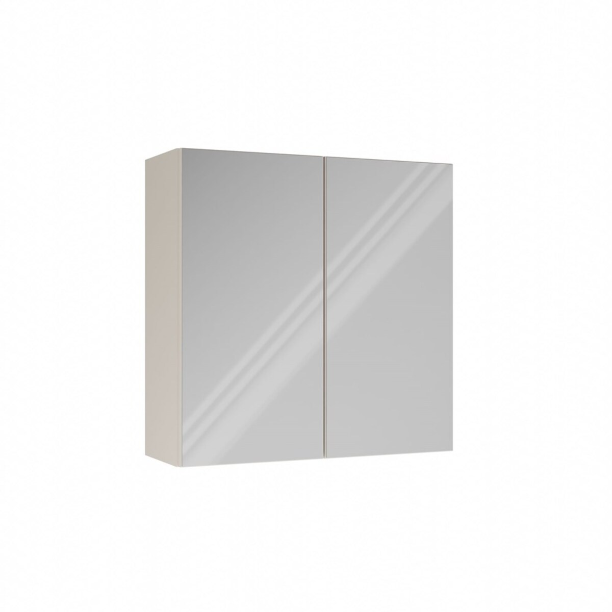 Szafka Łazienkowa Wisząca Z Lustrem Nad Umywalkę POLA 2DL 2 Drzwi KASZMIR