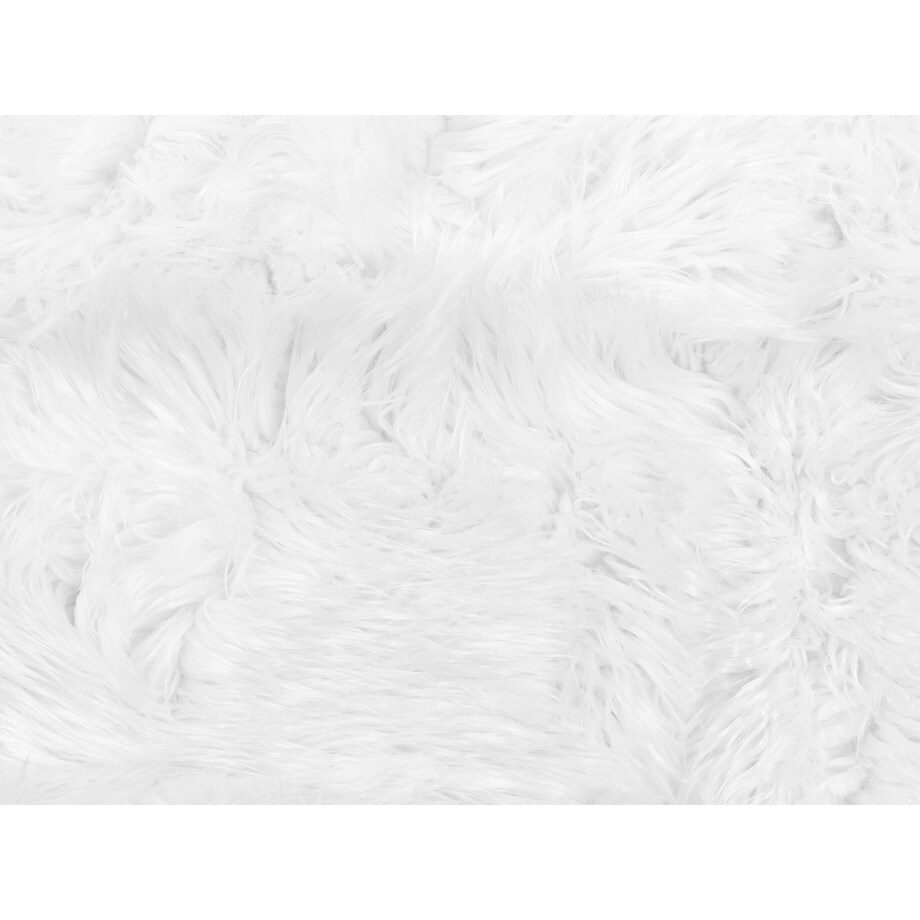 Narzuta na łóżko 150 x 200 cm biała DELICE