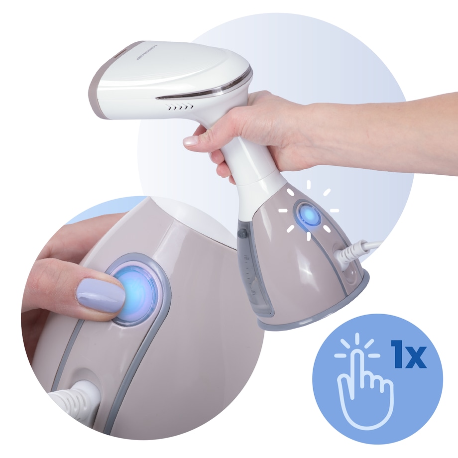 Parownica do ubrań Berdsen 1500W Steamer Żelazko parowe regulacja pary 32g/min