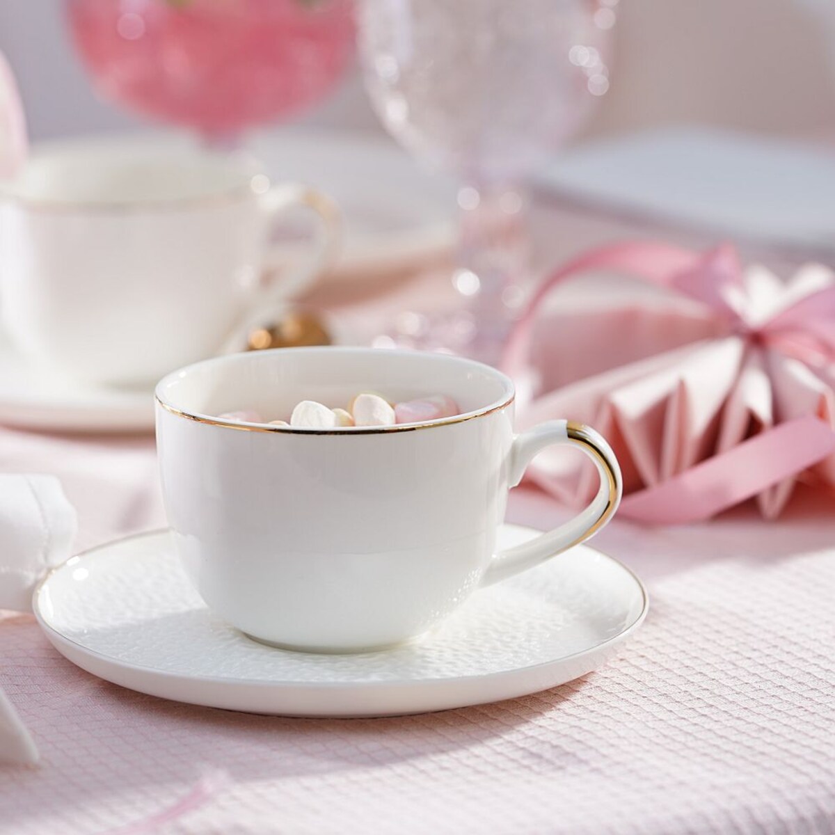 VILLA ITALIA Filiżanka do kawy herbaty 180 ml porcelanowa IDALIA