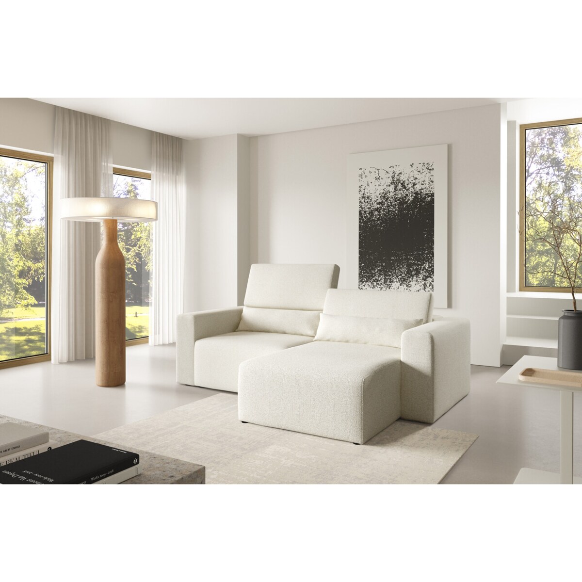 Narożnik Posejdon L modułowy premium Kolor: Puente 03