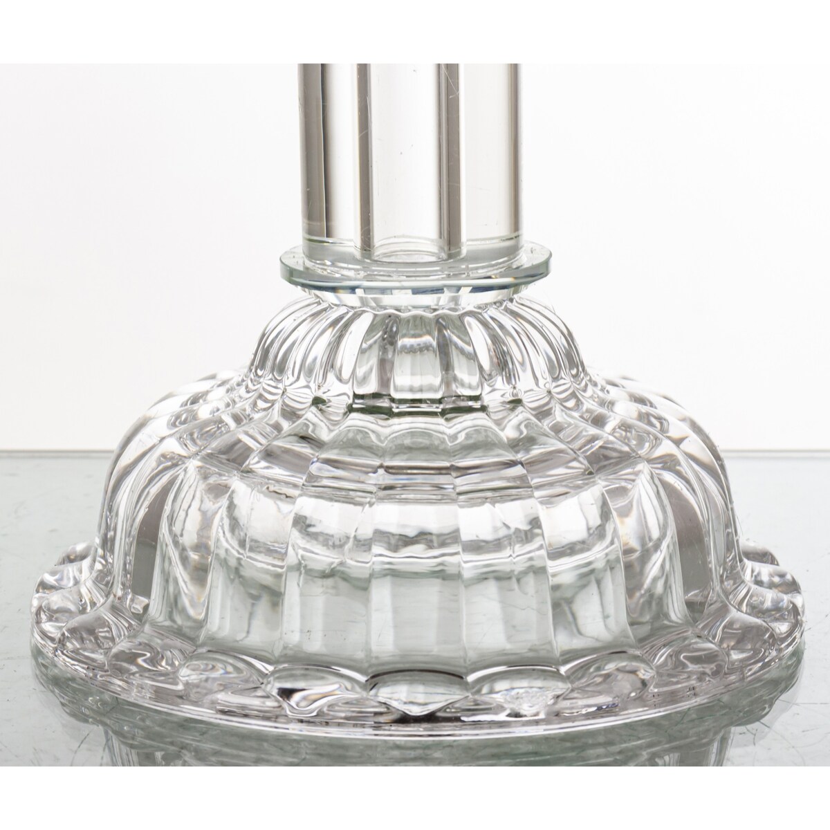 Świecznik szklany 5 ramienny 94x41x41 cm KANDELORO