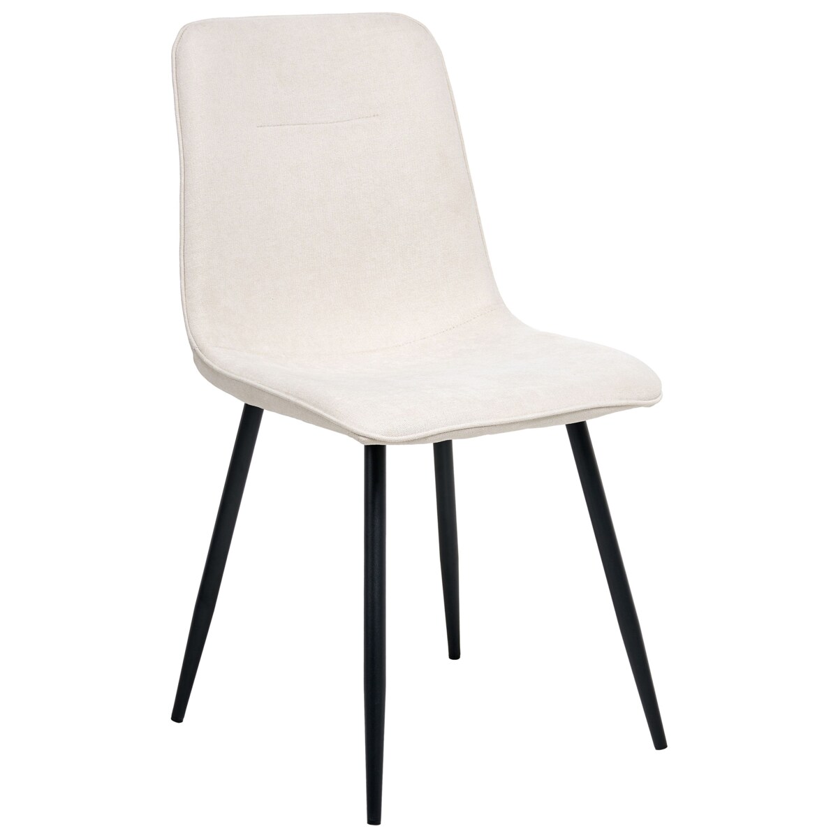 Zestaw 4 krzeseł do jadalni TUSCOLA Jasnobeżowy