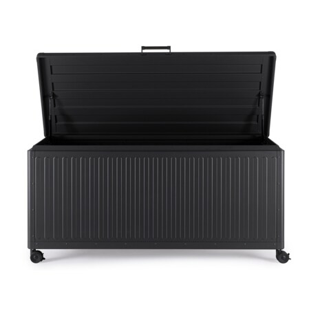 BIZZOTTO skrzynia ogrodowa OCEAN CHARC czarna