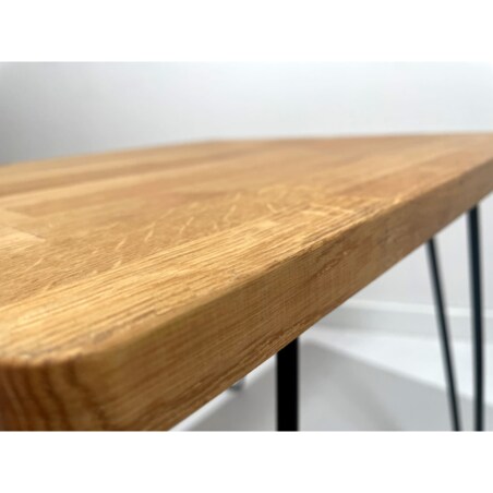 Stolik kawowy Tavolo dębowy LOFT 50x50cm