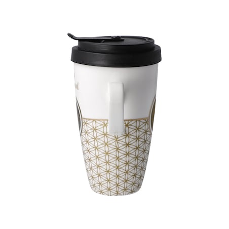 Kubek na wynos 500 ml - Flower of life - Lotus -Goebel
