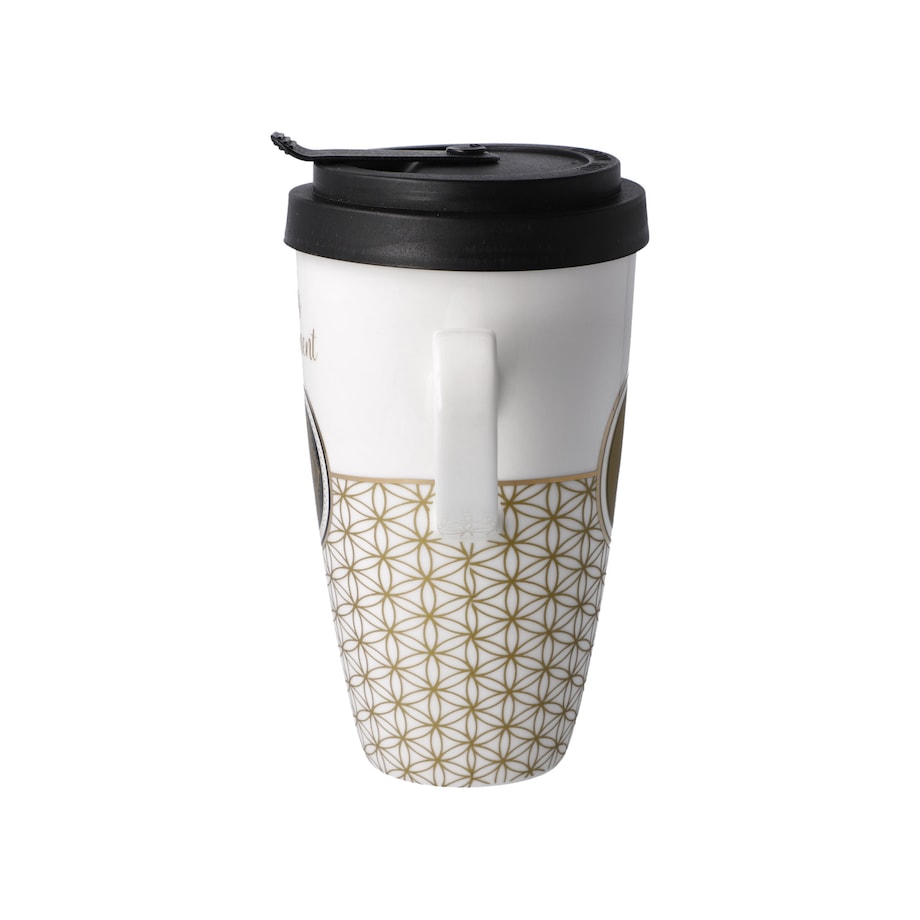 Kubek na wynos 500 ml - Flower of life - Lotus -Goebel