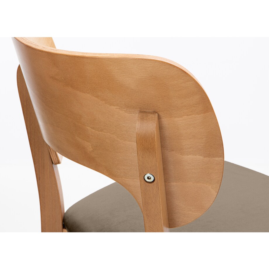 KONSIMO LYCO loftowe krzesła 2 sztuki beżowe