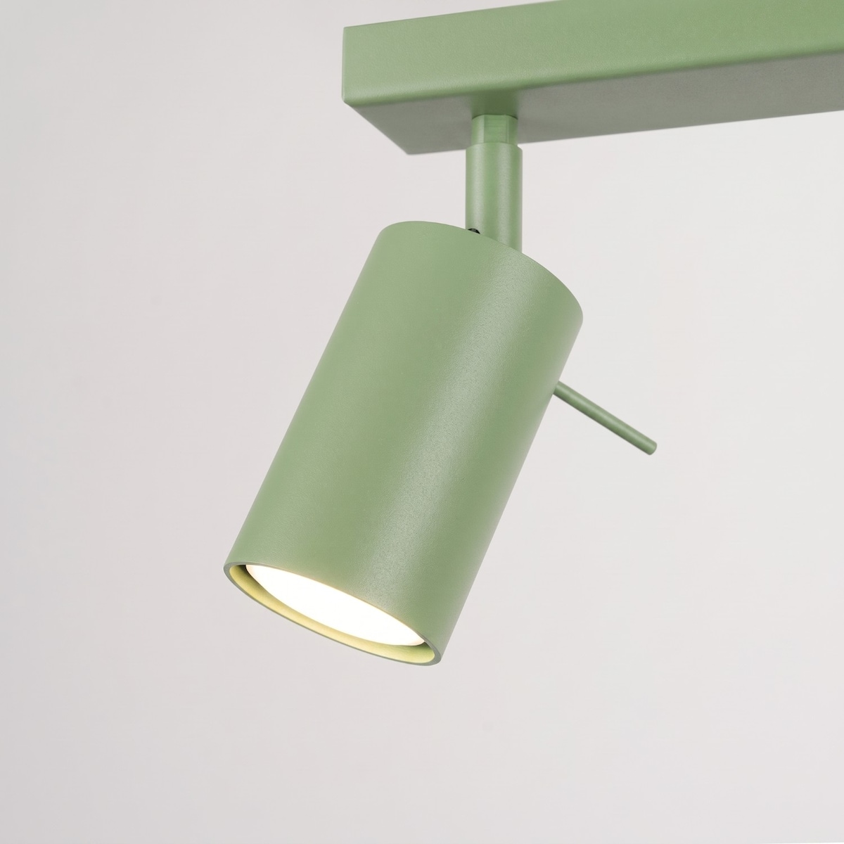 Plafon RING 3L szałwiowy